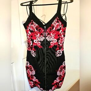Flower‎ mini dress